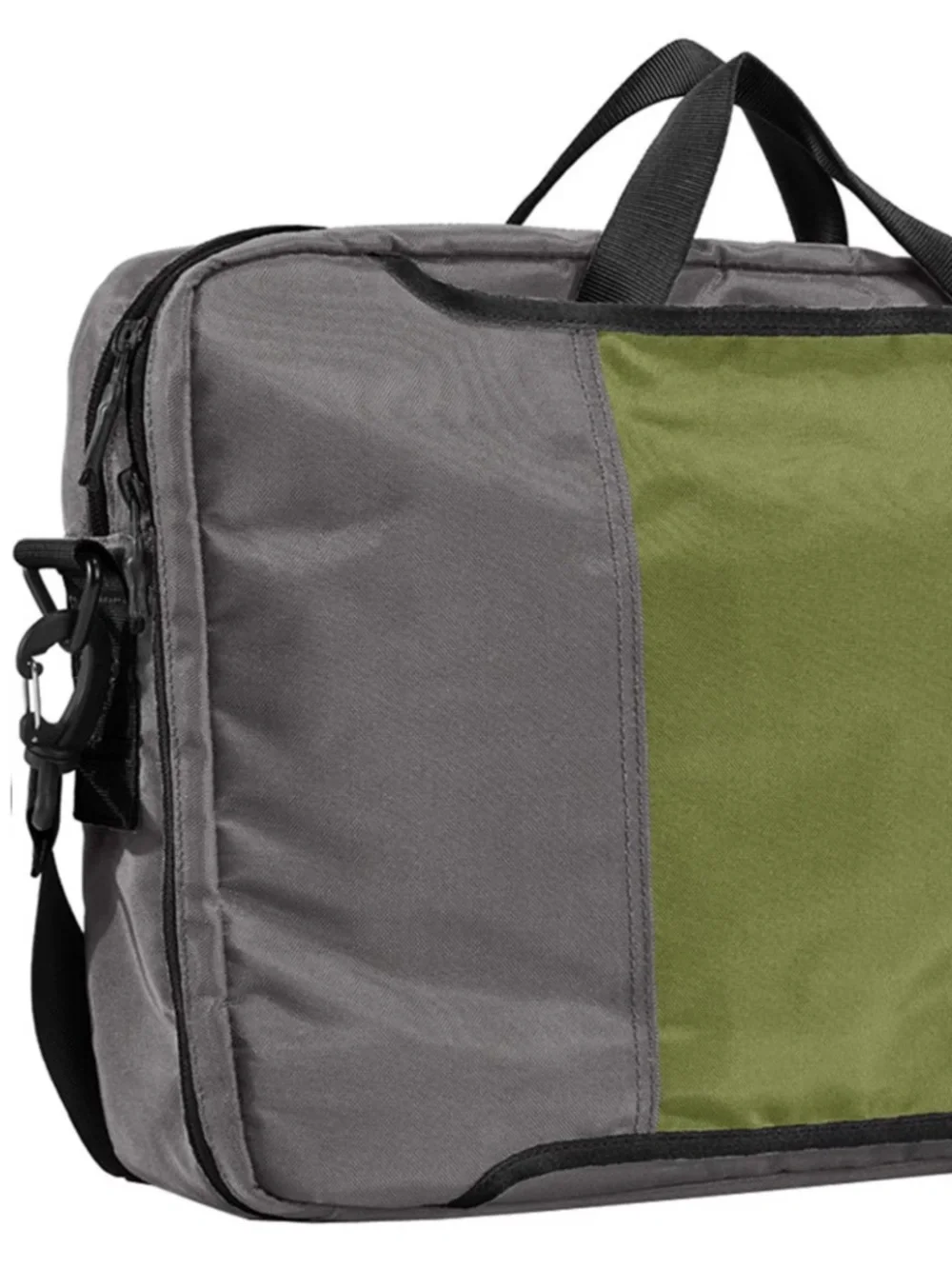 Timbuk2 Command Messenger Laptop Bag Size Medium Gray Crossbody Strap Travel New